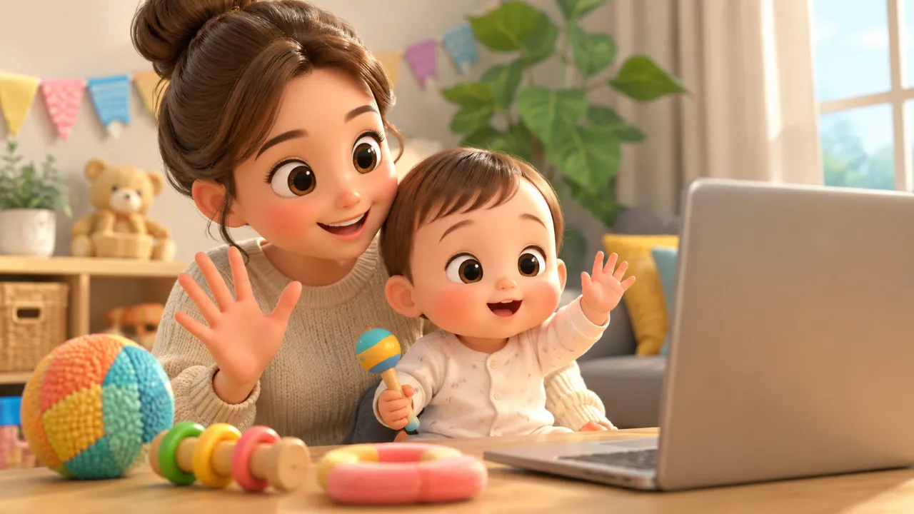 赤ちゃんの習い事はオンラインでもできる？自宅で親子一緒に始める方法